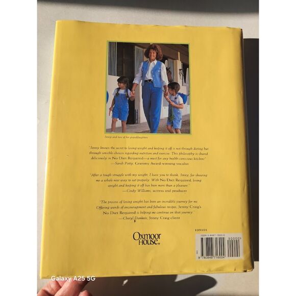Jenny Craig Cookbook: Cutting Through the Fat Hardcover Oxford House 1996 Book - Picture 3 of 6